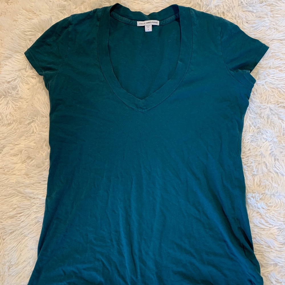 James Perse V-Neck T-Shirt